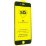 Захисне скло 5D для iPhone 6/6S, чорне