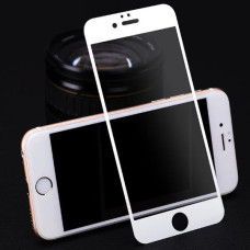 Захисне скло 5D iPhone 6/6S біле