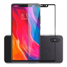 Захисне скло 6D Xiaomi Mi 8 SE/Mi 7 чорний