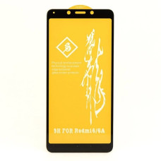 Захисне скло 9H GLASS Xiaomi Redmi 6/6A/7A чорний