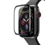 Захисне скло Full Glue для Apple Watch 3D 40 мм чорного кольору