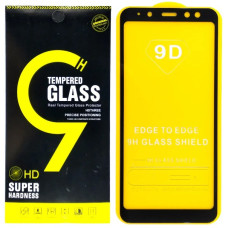 Захисне скло Full Glue OG Premium Samsung A8 plus 2018/A730 чорний
