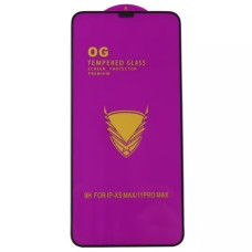 Захисне скло Full Glue OG Premium iPhone 11 Pro Max 2019/Xs Max 6.5 чорний