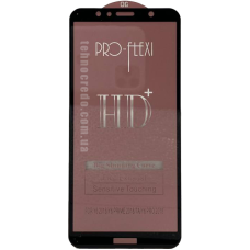 Захисне скло HD+ Huawei Y6 2018/Y6 Prime чорне