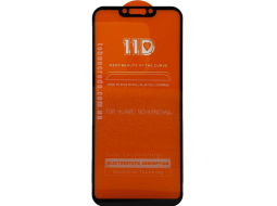 Захисне скло 11D Huawei P Smart plus/ Nova 3i чорне