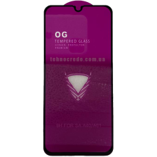 Захисне скло Full Glue OG Premium Samsung A01 2019 чорний