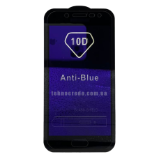 Захисне скло Anti-Blue Samsung J5 2017/J530/J5 Pro чорний