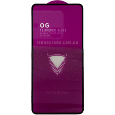 Захисне скло Full Glue OG Premium Huawei P40 чорний
