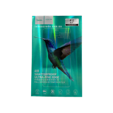 Захисне скло Hoco Shatterproof повноекранне HD для iPhone 12 6.7 чорне